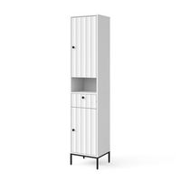 armario de bano eliza 40 x 190 cm con 2 puertas vicco