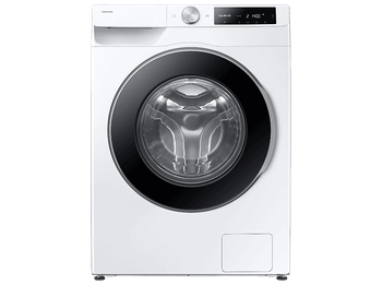 REACONDICIONADO Seminuevo Excelente Lavadora carga frontal - Samsung WW90DG6U85LEU3, 9 kg, 1400 rpm, Autodosificación, AI EcoBubble™, Wash, Blanco