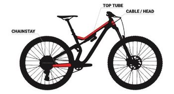 Sportscover bikeshield premium kit completo de proteccion de cuadro matt