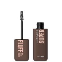maybelline new york superfluff brow mousse soft full brows all day wear airy volumizing mousse 5g various shades - deep brown