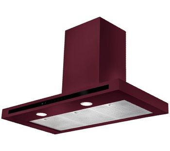 RANGEMASTER Hi-LITE 90 Chimney Cooker Hood - Cranberry, Cranberry