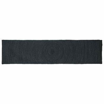 Alfombras De Área Gris Oscuro 60 X 200 Cm Yute Vidaxl