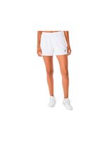pantalones corto de tenis asics court 2-n-1 short mujer blanco