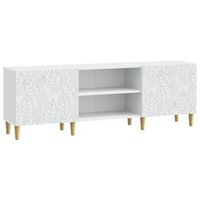 mueble de tv 150 x 31 x 50 cm blanco madera de ingenieria vidaxl