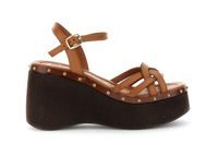 sandalias de cuna de piel gilda tan