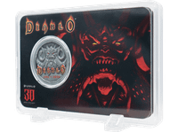 moneda - fanattik diablo limited edition 30th anniversary presentation coin