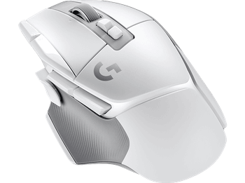 Ratón gaming - Logitech G G502 X Lightspeed, Inalámbrico, 25.600 ppp, Interruptores Lightforce, DPI ajustable, Carga USB-C, Blanco