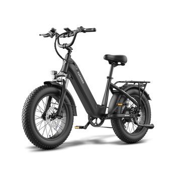Bicicleta Eléctrica Fafrees F20 Rover 48v15ah 55-80km 250w Color Negro