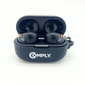 COMPLY Protective - Carcasa de Silicona para Sony WF 1000XM4, Color Negro