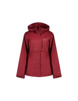 chaqueta trail columbia pouring adventurer iii mujer rojo
