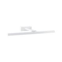 lampara led para cuadros y espejos moderna metal horizontal con recubrimiento en polvo blanco arros