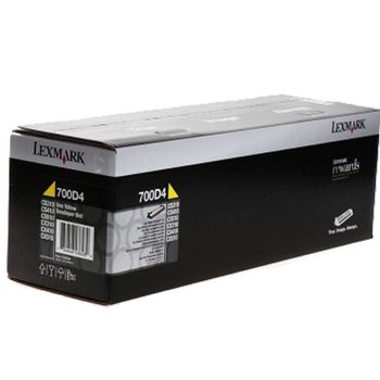 Lexmark 700D4 (70C0D40) Yellow Original Developer Unit
