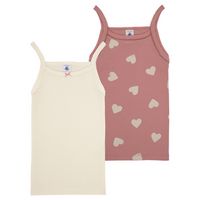petit bateau camiseta tirantes 2 chemises bretelles para nina