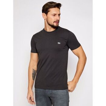Lee Tops y Camisetas 112113584 PATCH LOGO-WASHED BLACK para hombre