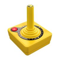 atari cx40 joystick inalambrico edicion pac-man amarillo