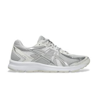 Asics para mujer. 1203A684 Zapatillas Jog 100S gris (36.5), Plano, Cordones, Casual