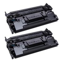 compatible multipack hp laserjet enterprise mfp m527dn printer toner cartridges 2 pack -cf287a