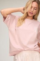 hunkemoller conjunto de pijama con shorts y camiseta rosa