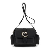 bolso de hombro con solapa black