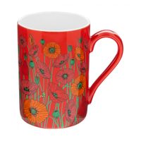 taza 30 cl  rojo porcelana china  72  x  102 cm x  102 cm