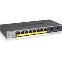 switch netgear gs110tp 8 puertos gigabit 2 sfp poe l2l3l4 gestionado