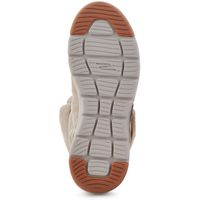 skechers botines glacial ultra - trend up 144194-tan para mujer