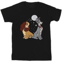 disney camiseta lady and the tramp para hombre