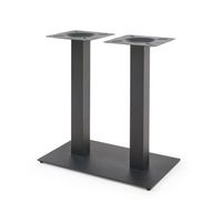 pata de mesa vadejord diy acero 70x40x73cm - negro encasa