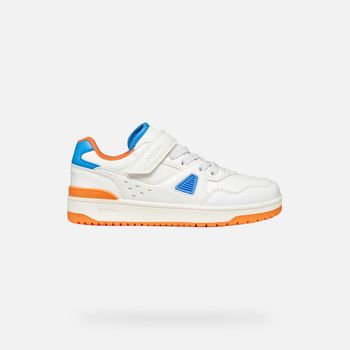 GEOX Washiba Niño Blanco/naranja