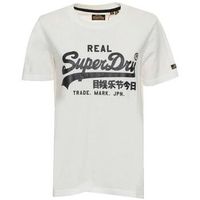 superdry camiseta t-shirt vintage logo para mujer