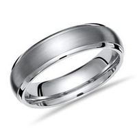 anillo exclusivo titanio 6mm ancho mate