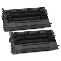 compatible multipack hp laserjet enterprise m607n printer toner cartridges 2 pack -cf237a