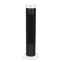 aigostar ben - ventilador de torre 3 velocidades oscilacion de 85 silencioso temporizador 120 min diseno compacto facil instalacion 76 cm de alto ventilador de pie portatil 45w