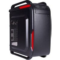 black lion it1523 midi-tower negro rojo carcasa d