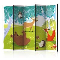 biombo - funny animals ii 225x172 cm