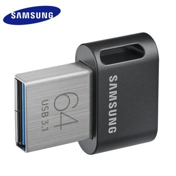 SAMSUNG-unidad Flash FIT Plus Mini USB 3,1 de 64GB, velocidad de lectura de hasta 300 MB/s para portátiles, tabletas, TV, sistemas de audio para automóviles y más