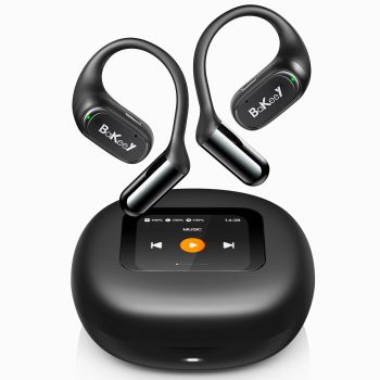 Auriculares Bakeey ES1 OWS con pantalla táctil inteligente,auriculares Bluetooth,auriculares abiertos para deportes,inal