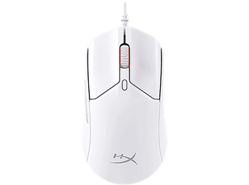 Ratón gaming - HyperX Pulsefire Haste 2, Por cable, 26000 DPI, 8000 HZ, PS4, PS5, XBOX, PC Blanco