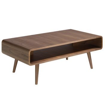 Mesa Centro Rectangular Nogal Angel Cerdá 2021 120x60x43