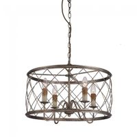 lampara colgante dury 4 luces