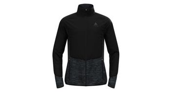 Chaqueta de manga larga odlo run easy warm negra