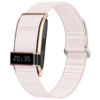 pulsera de actividad blossom s18 bluetooth led digital rosa 45 dias ip68 ritmo cardiaco oxigeno sueno
