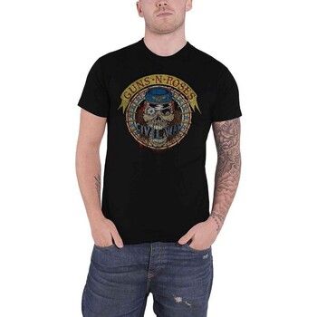 Guns N Roses Camiseta manga larga Skull Circle para mujer