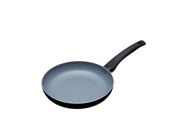Sartén de 24cm en cerámica y aluminio ecológico negro