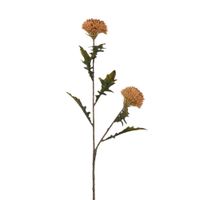 tallo de cardo artificial naranja h78