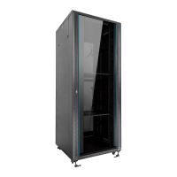 aiten data armario rack suelo 19 42u 600 x 800 x 2060 mm montado con accesorios