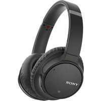 sony wh-ch700n wireless bluetooth noise-cancelling headphones - black black