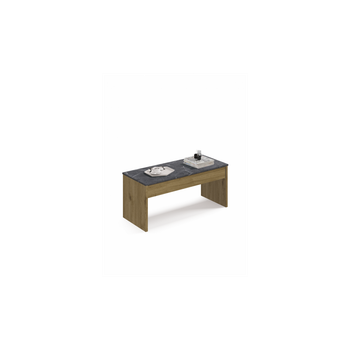 Mesa De Centro Elevable Con Almacenamiento Funcional