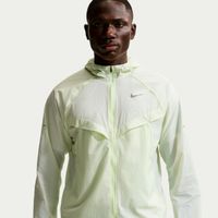 nike stride chaqueta para correr hombres - amarillo plateado