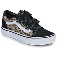 vans zapatillas old skool v leopard para nina
